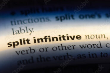 split infinitive