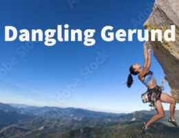 dangling gerund